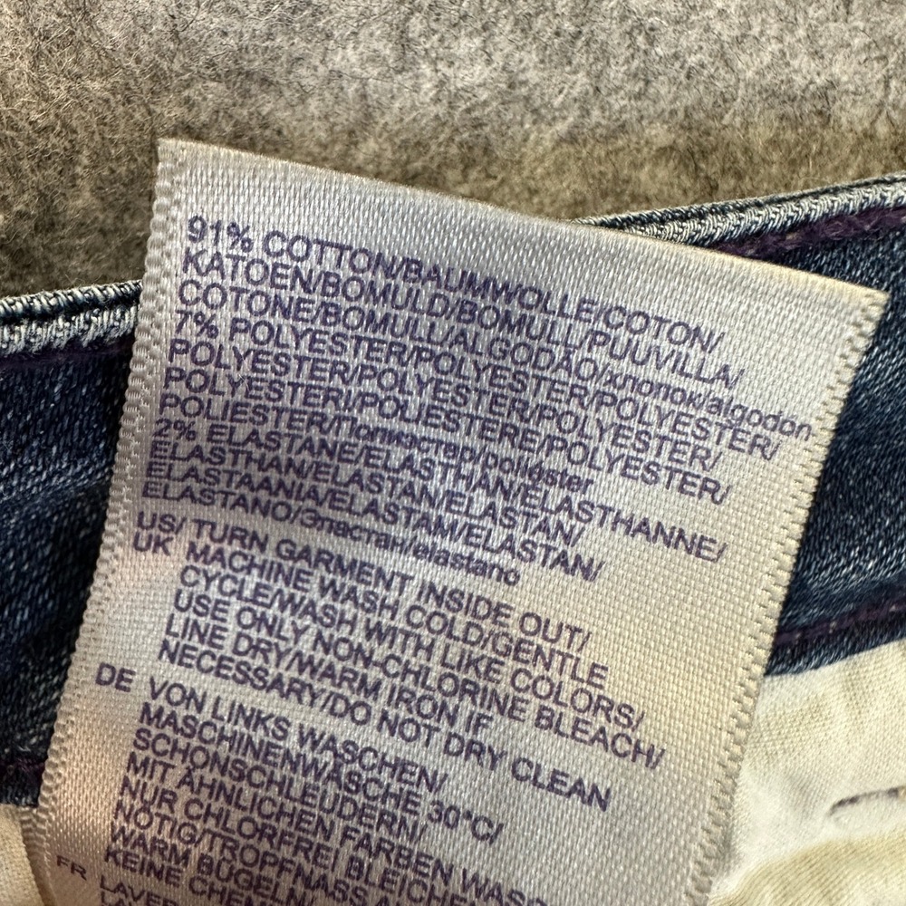 NYDJ Barbara Bootcut Jeans Womens 8 Blue Denim Medium Wash Lift & Tuck Stretch - Picture 13 of 13